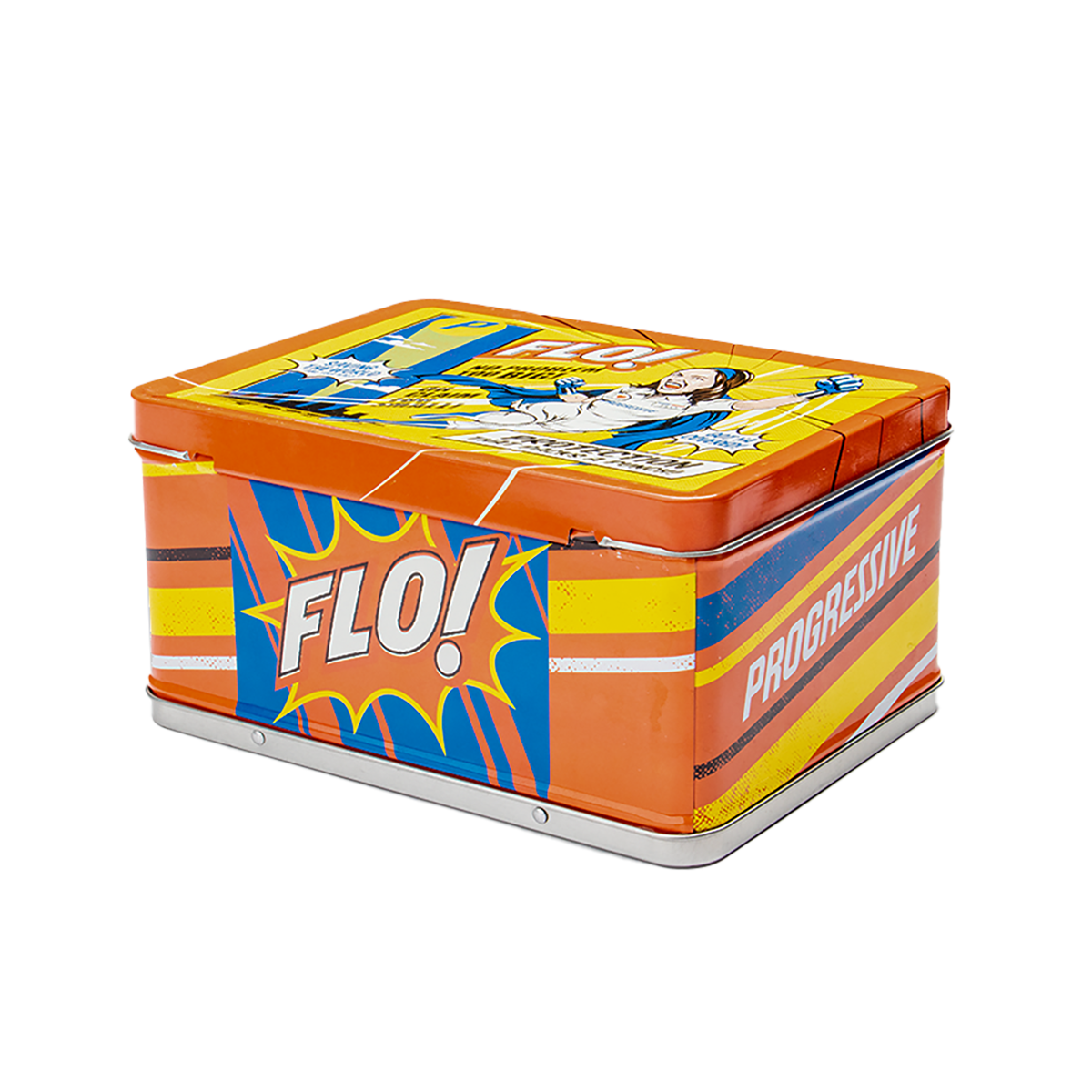 Retro Flo Superhero Tin Lunch Box – prgccstock